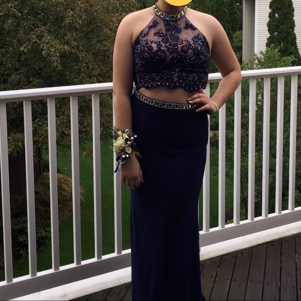 Alyce Paris 2 piece prom dress